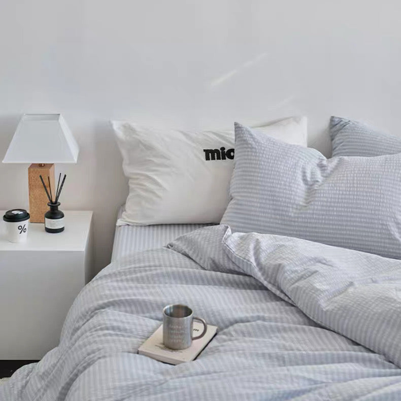 Crepe Bubble Aircotton™ 4-in-1 Quilt Cover Set