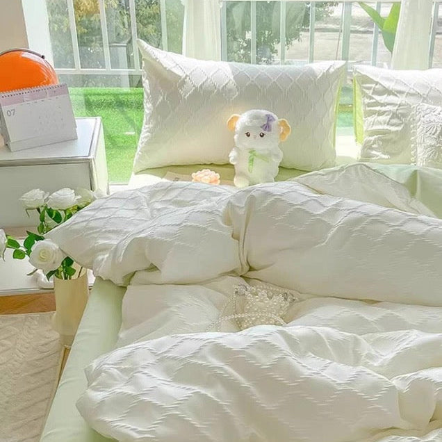 Granny Smith AIRCotton™ 4-in-1 Quilt Cover Set