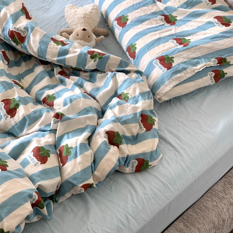 Persimmon Aircotton™ 4-in-1 Quilt Cover Set