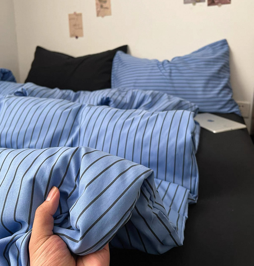 Boyfriend Tshirt Aircotton™ 4-in-1 Quilt Cover Set