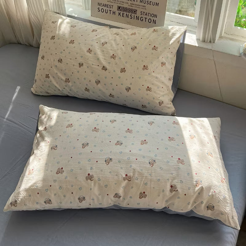 Musical Elephant Aircotton™ 4-in-1 Quilt Cover Set