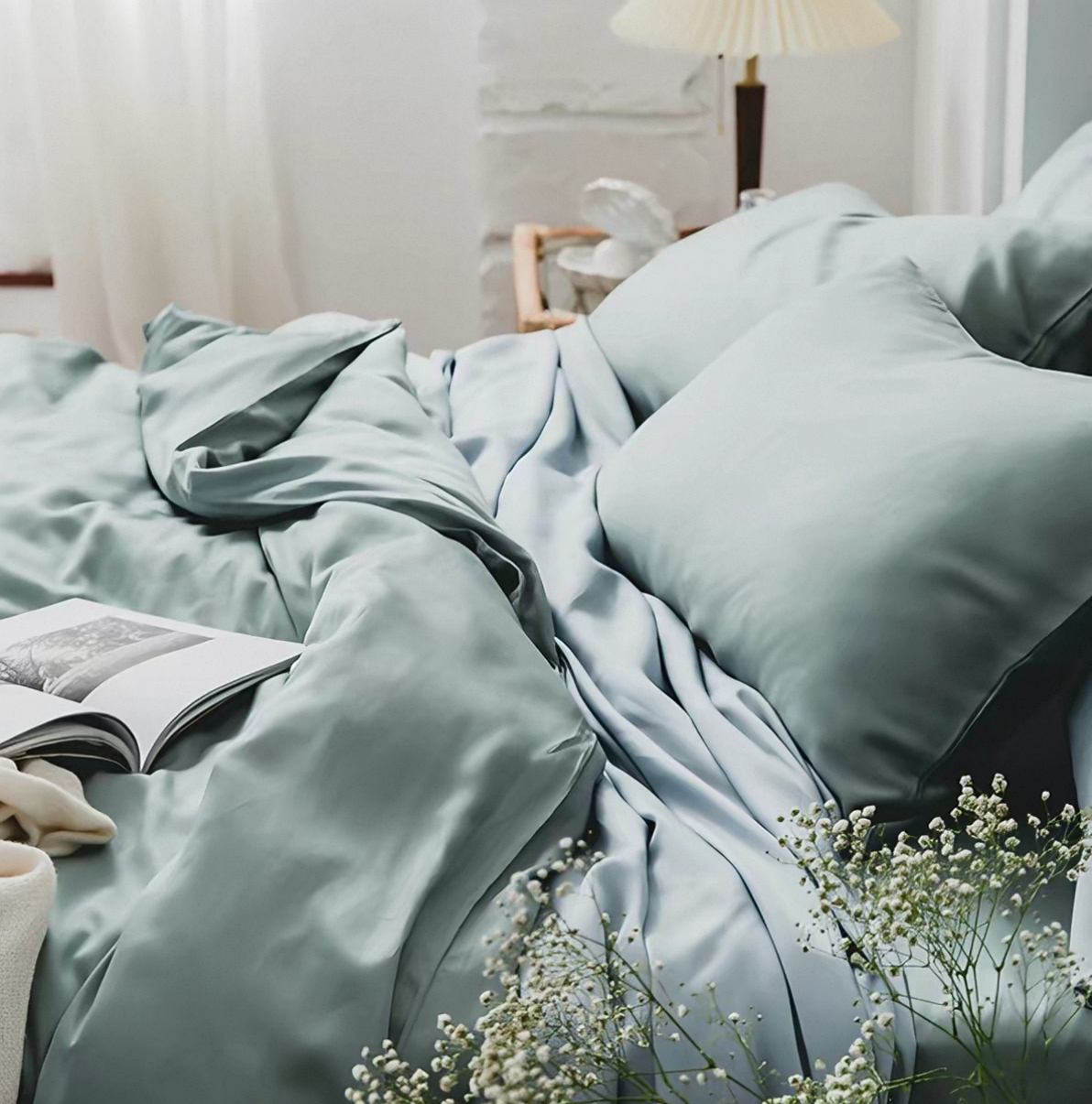 Lychee Tencel™ 4-in-1 Quilt Cover Set