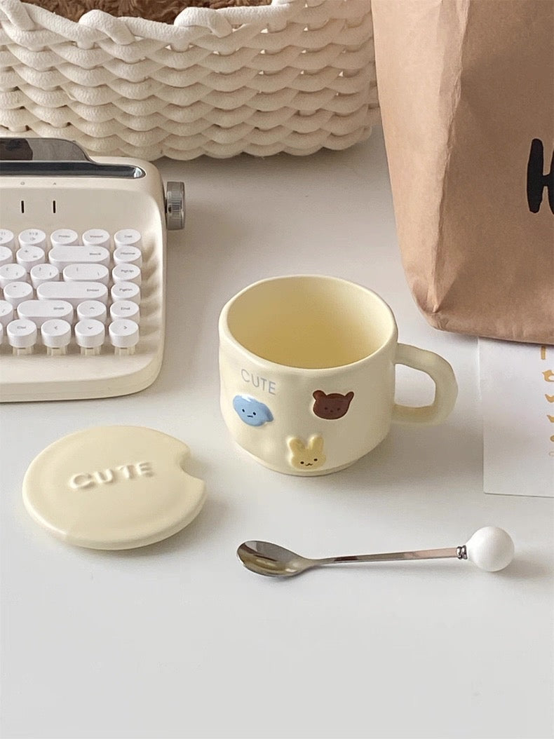 Cute Dessert Bear Gift Mug