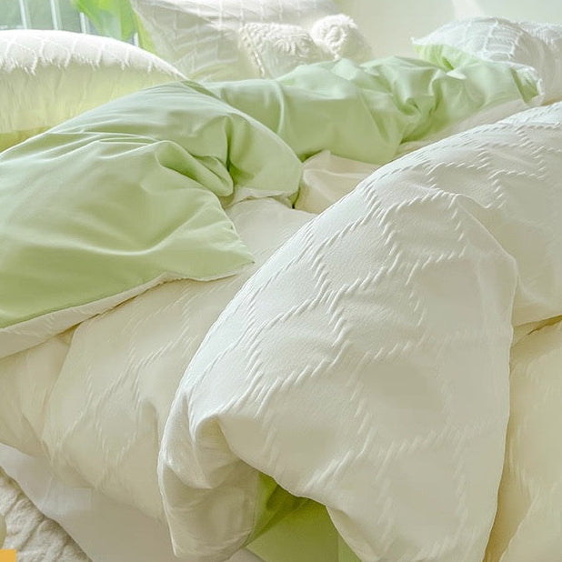 Granny Smith AIRCotton™ 4-in-1 Quilt Cover Set
