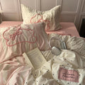 Polka Honey Aircotton™ 4-in-1 Quilt Cover Set
