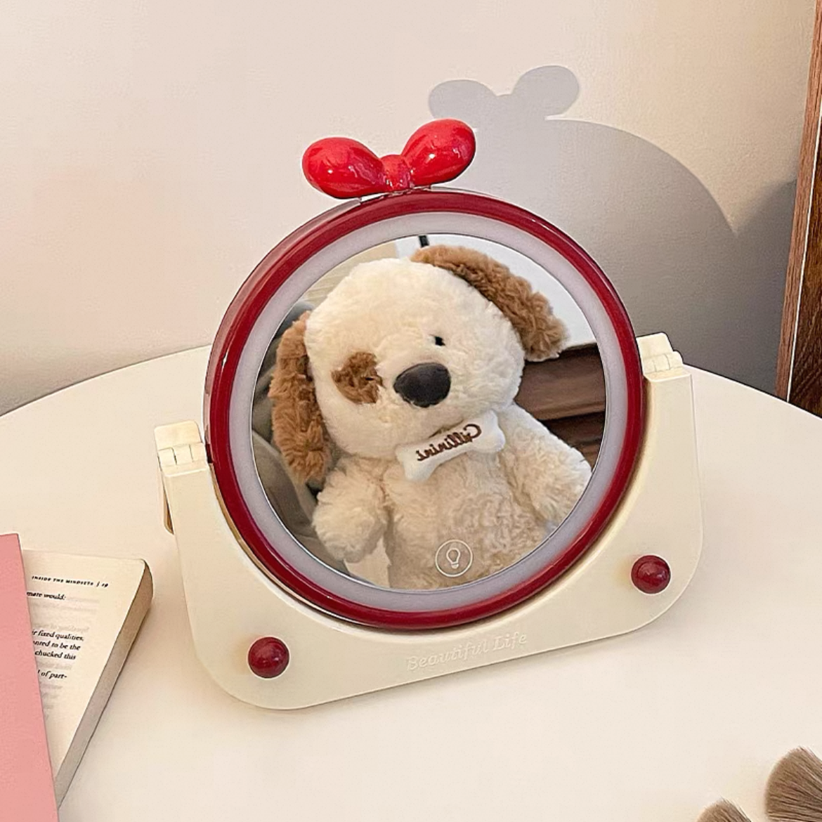 LED Rechargeable Bow Mirror