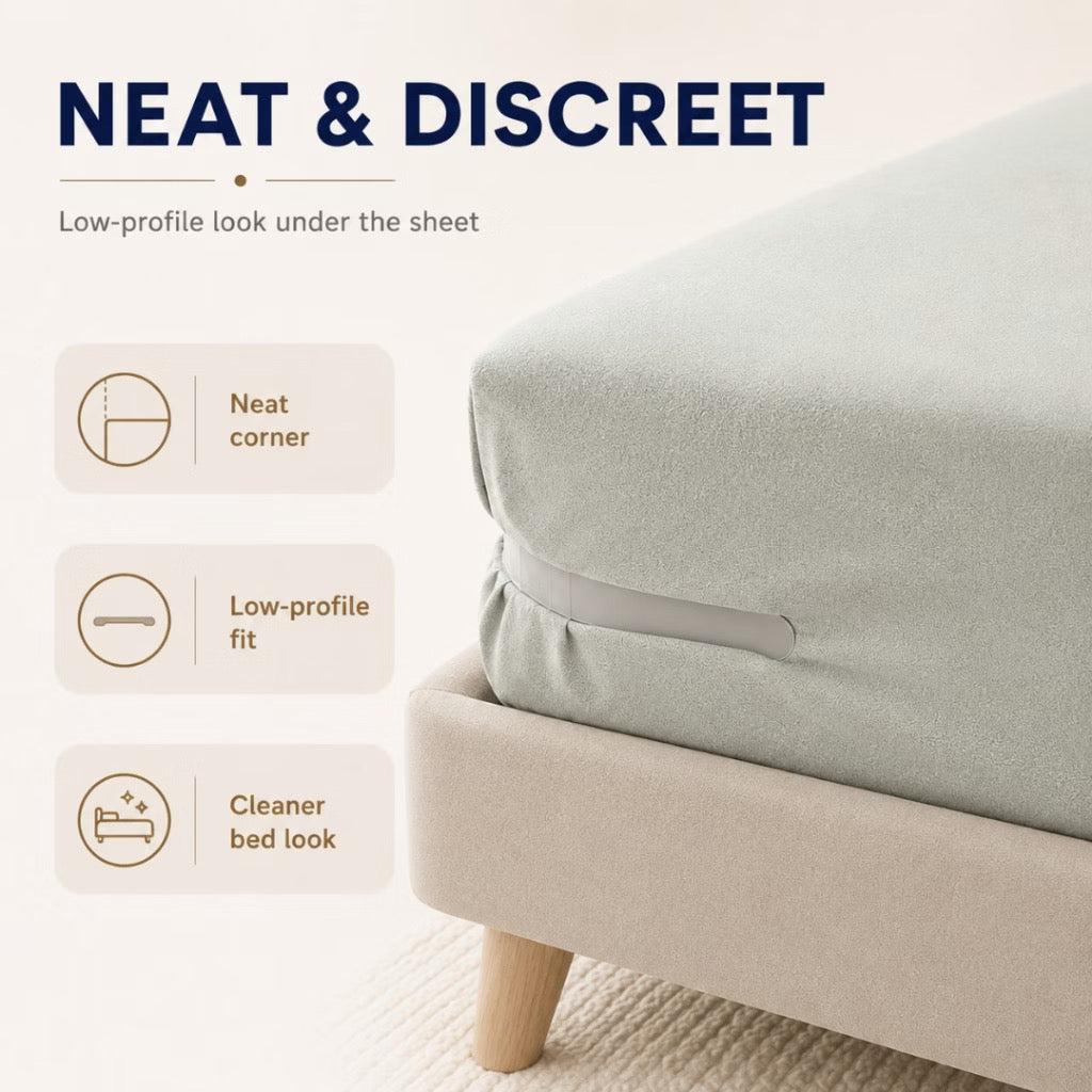 StayFit™ Fitted Sheet Corner Clips Set