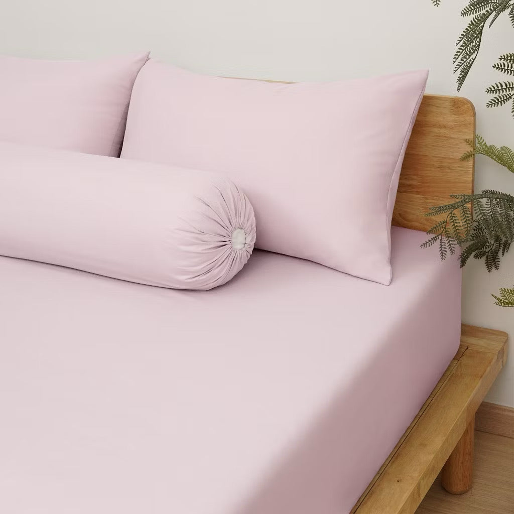 Gloria Aircotton™ 4-in-1 Fitted Sheet Set with Bolster Cover
