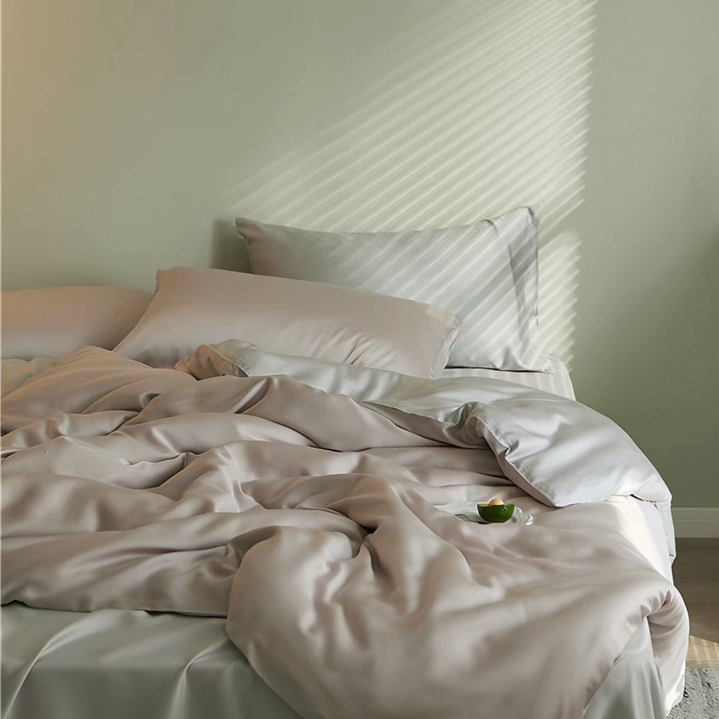 Lychee Tencel™ 4-in-1 Quilt Cover Set