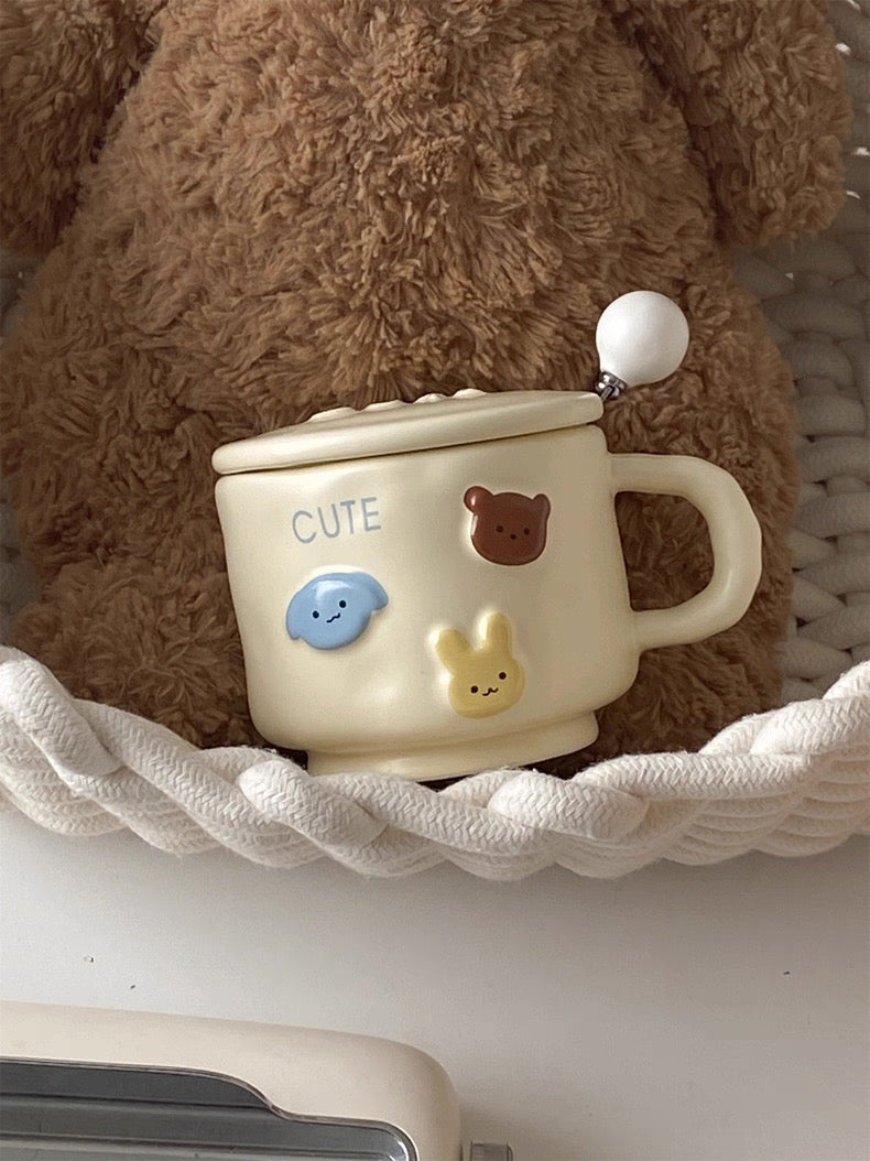 Cute Dessert Bear Gift Mug