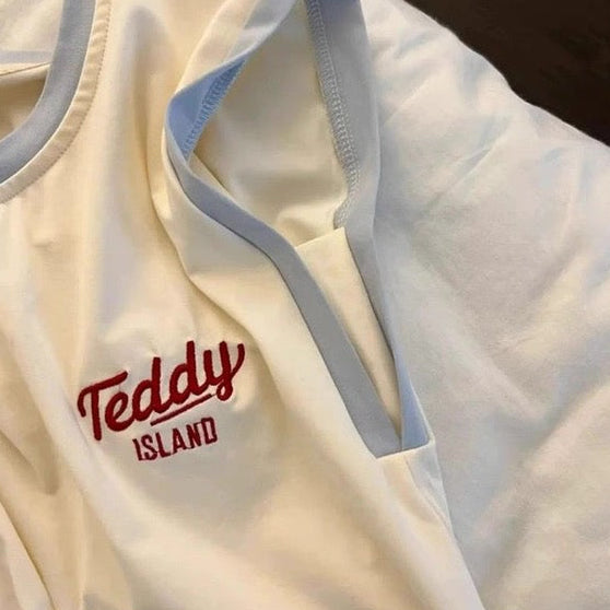 Teddy Island Pajama Set