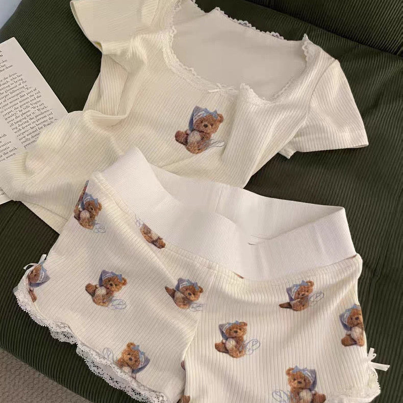 Bear in PJs Pajama Set