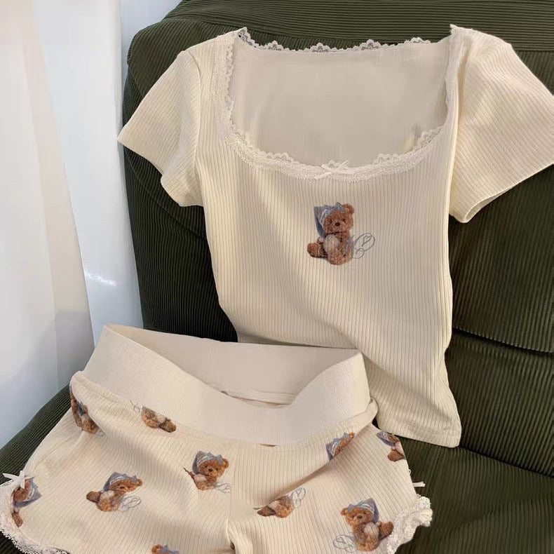 Bear in PJs Pajama Set