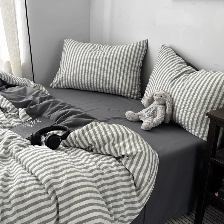Double Sided AIRCotton™ 4-in-1 Quilt Cover Set