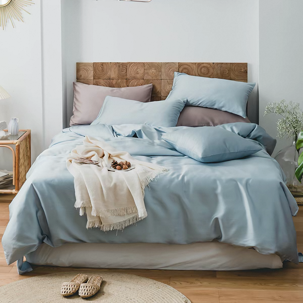Lychee Tencel™ 4-in-1 Quilt Cover Set