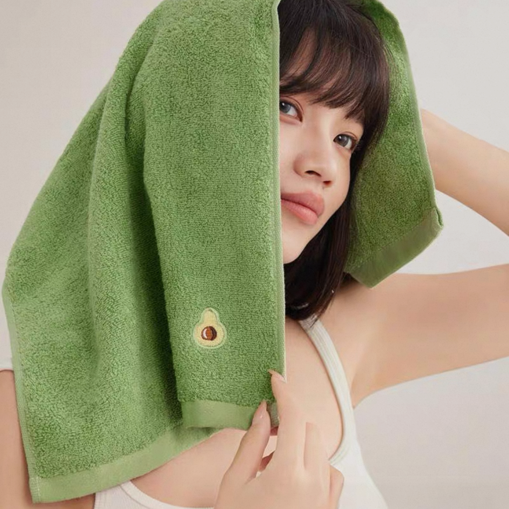 Sanya Antibacterial Cotton Face Towel