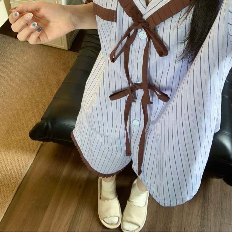 Choco Brownie Pajama Set