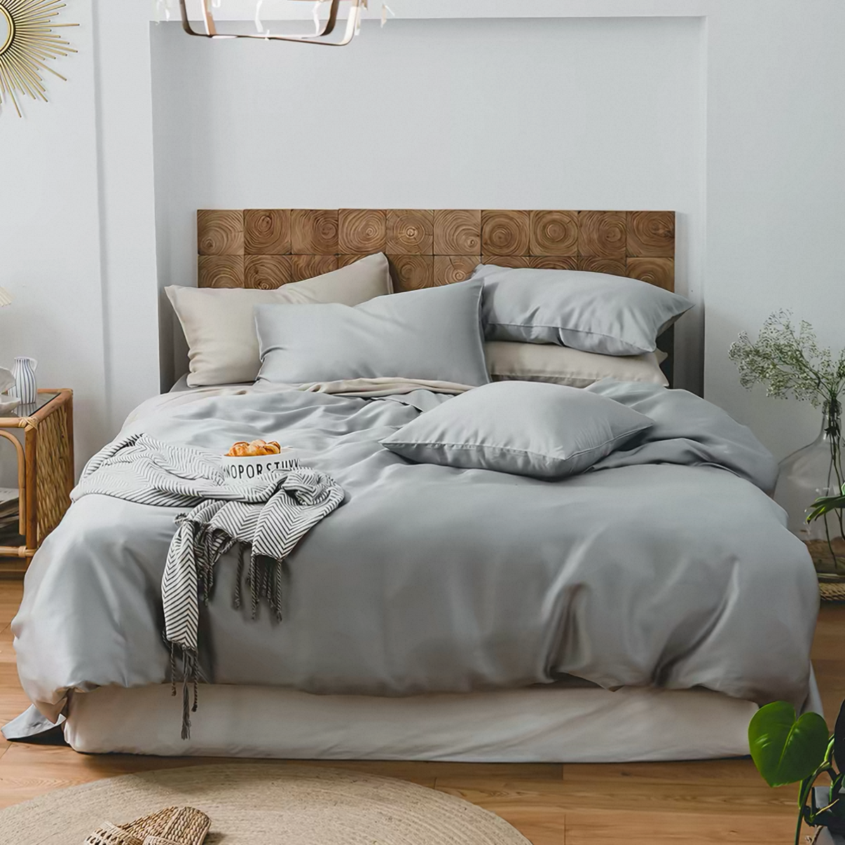 Lychee Tencel™ 4-in-1 Quilt Cover Set