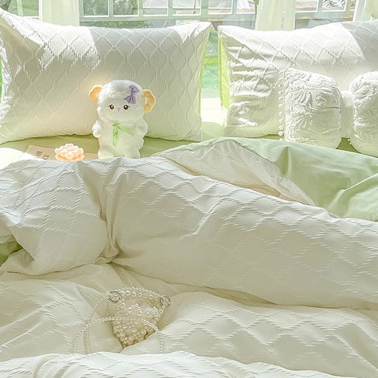 Granny Smith AIRCotton™ 4-in-1 Quilt Cover Set