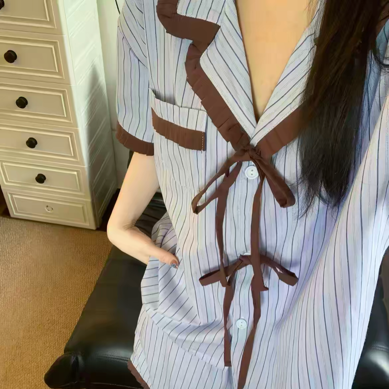 Choco Brownie Pajama Set