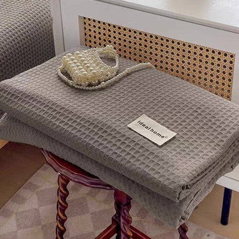 Waffle Aircotton™ 3-in-1 Fitted Sheet Set