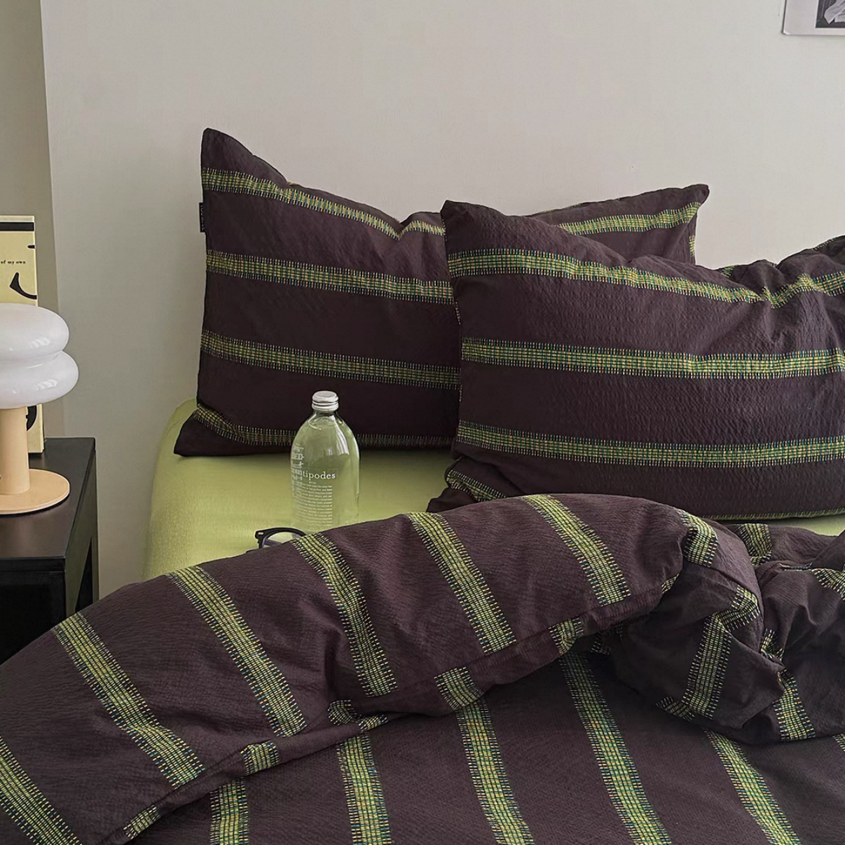 Moss Aircotton™ 4-in-1 Quilt Cover Set
