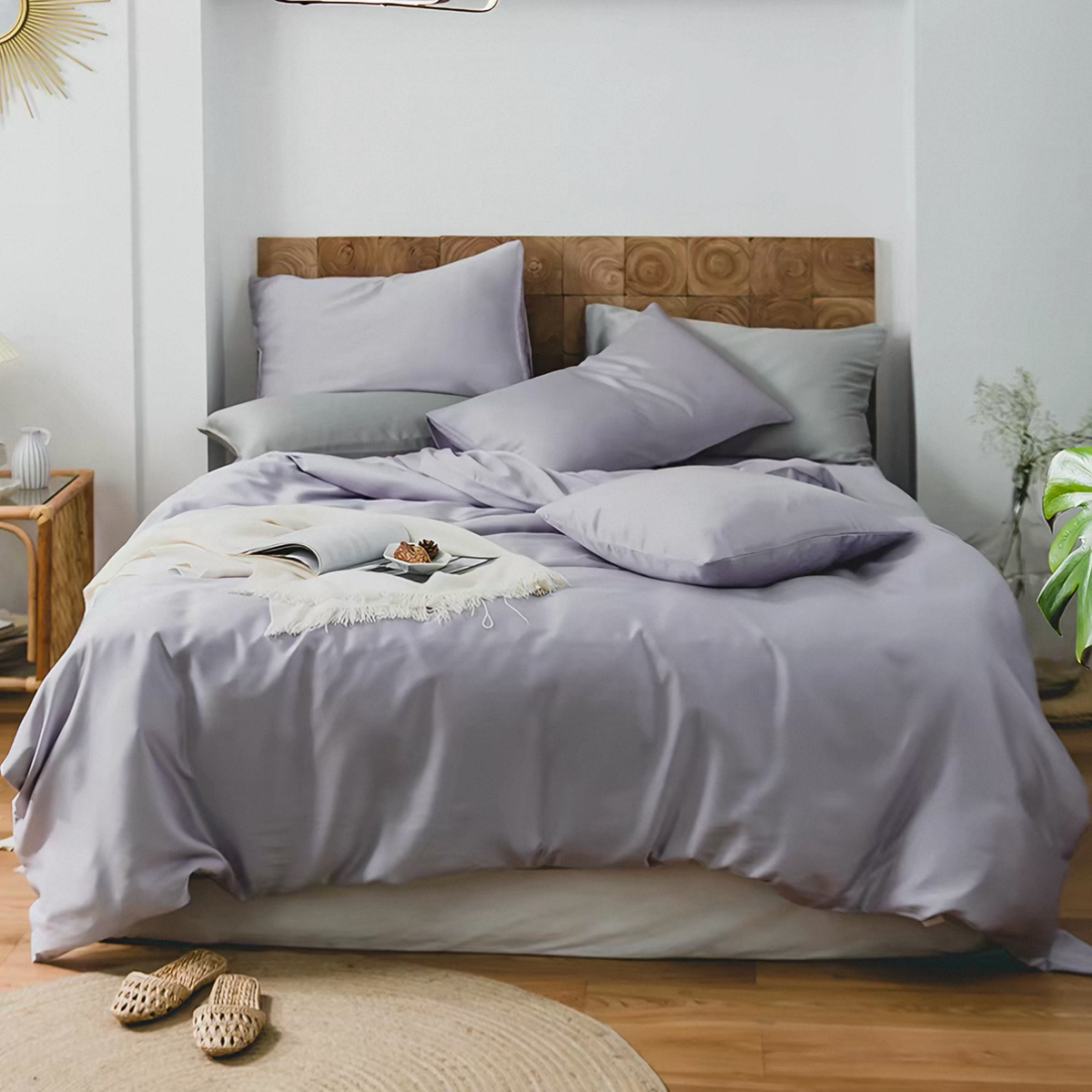 Lychee Tencel™ 4-in-1 Quilt Cover Set