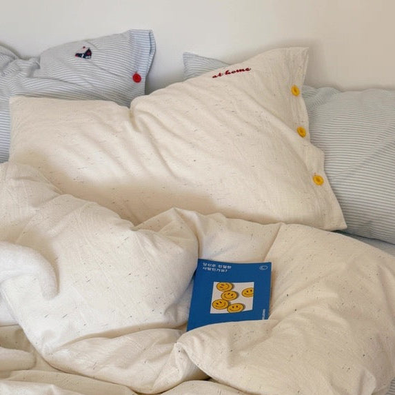 Sea Salt Milk Aircotton™ 4-in-1 Quilt Cover Set