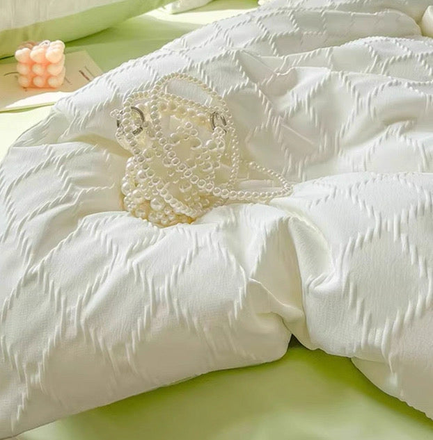 Granny Smith AIRCotton™ 4-in-1 Quilt Cover Set