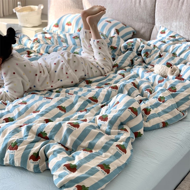 Persimmon Aircotton™ 4-in-1 Quilt Cover Set