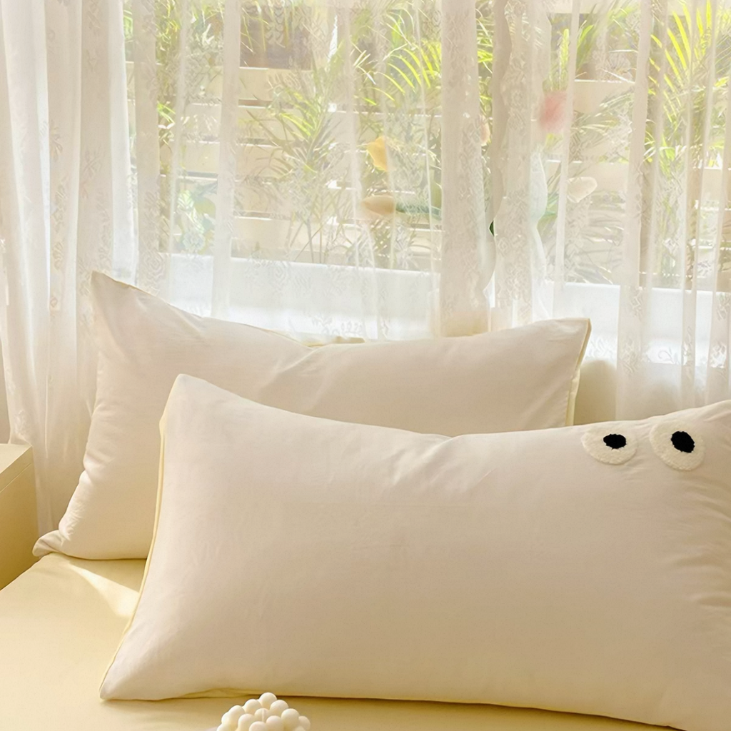 Milkshake White Aircotton™ 4-in-1 Quilt Cover Set