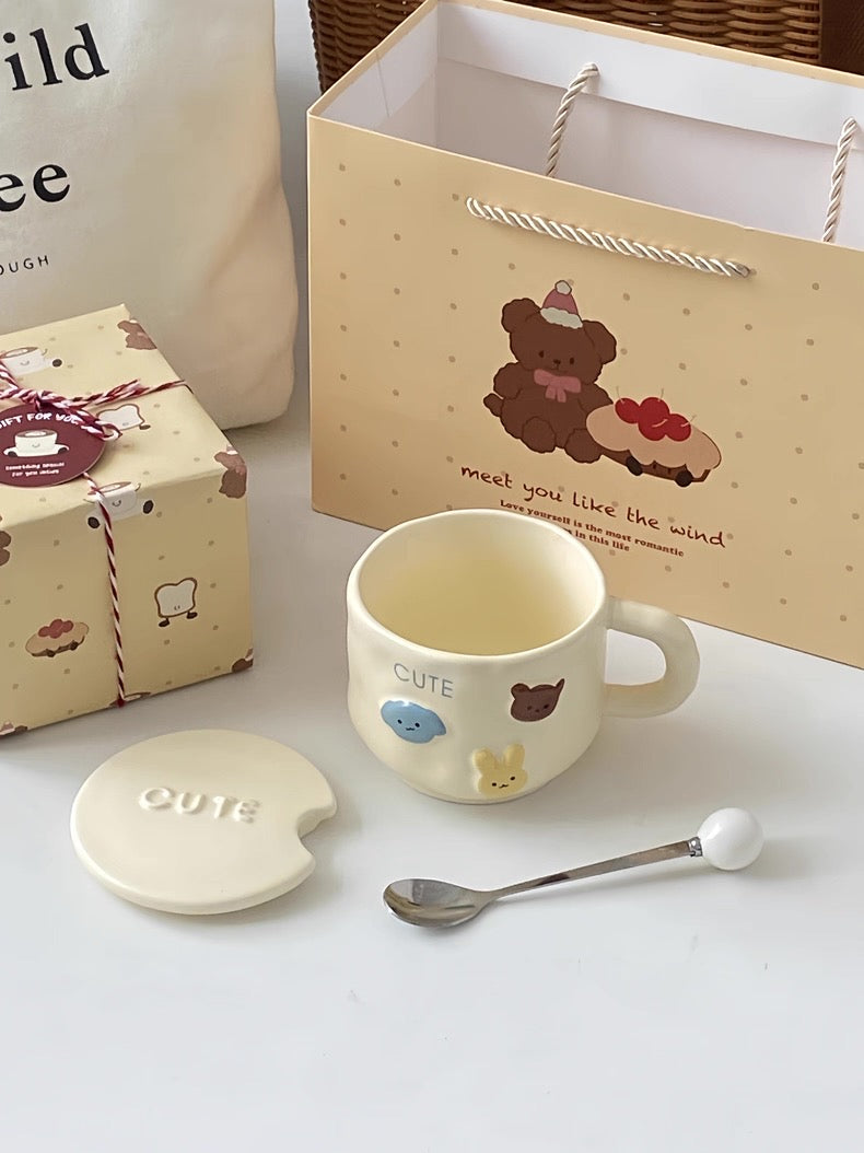 Cute Dessert Bear Gift Mug