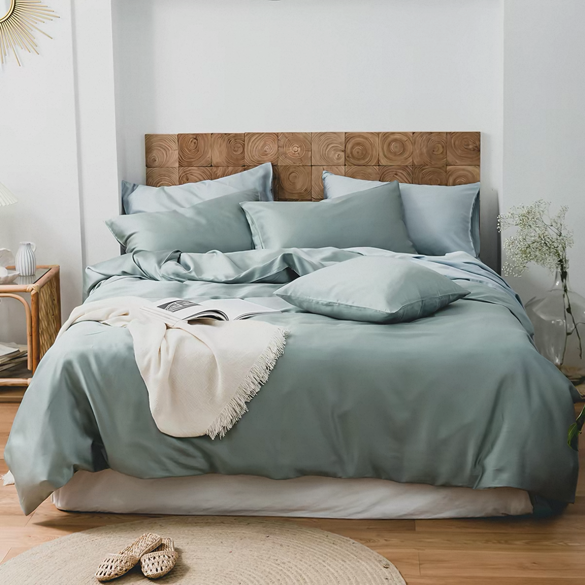 Lychee Tencel™ 4-in-1 Quilt Cover Set