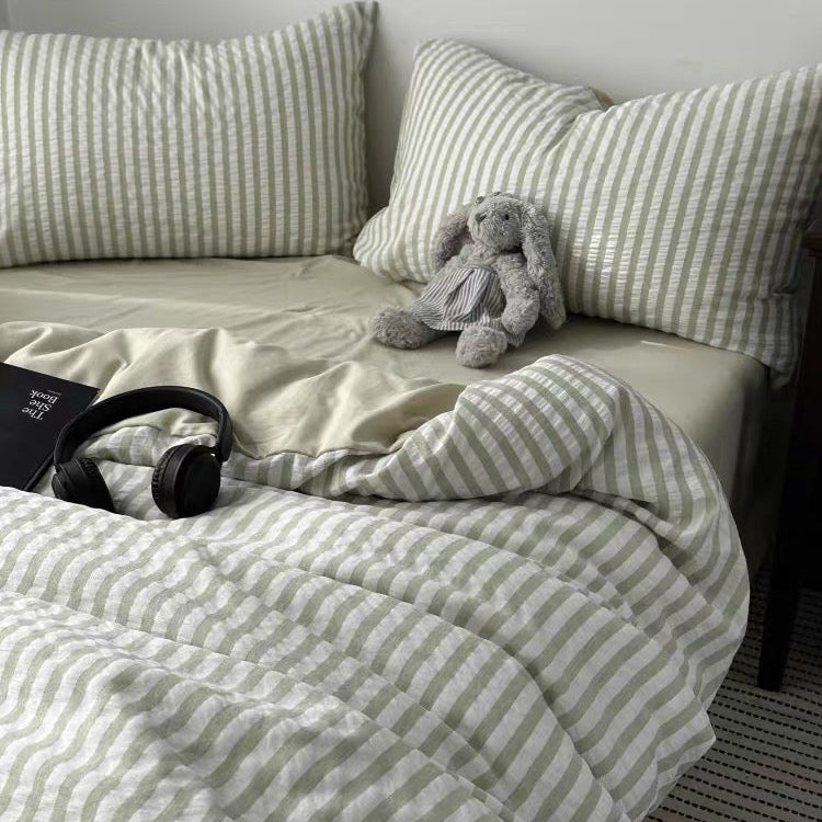Double Sided AIRCotton™ 4-in-1 Quilt Cover Set