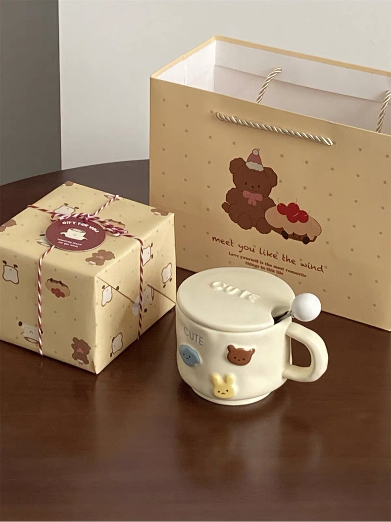 Cute Dessert Bear Gift Mug