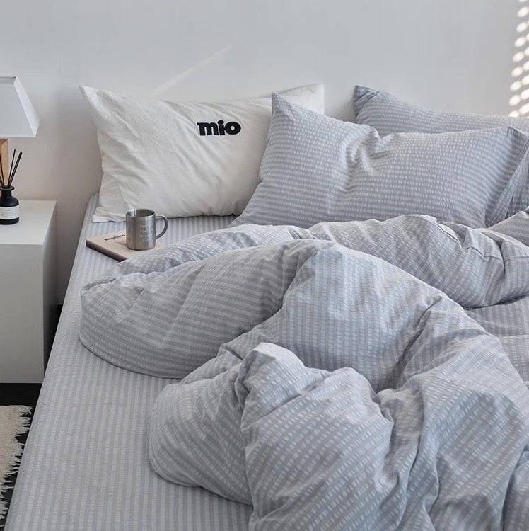 Crepe Bubble Aircotton™ 4-in-1 Quilt Cover Set