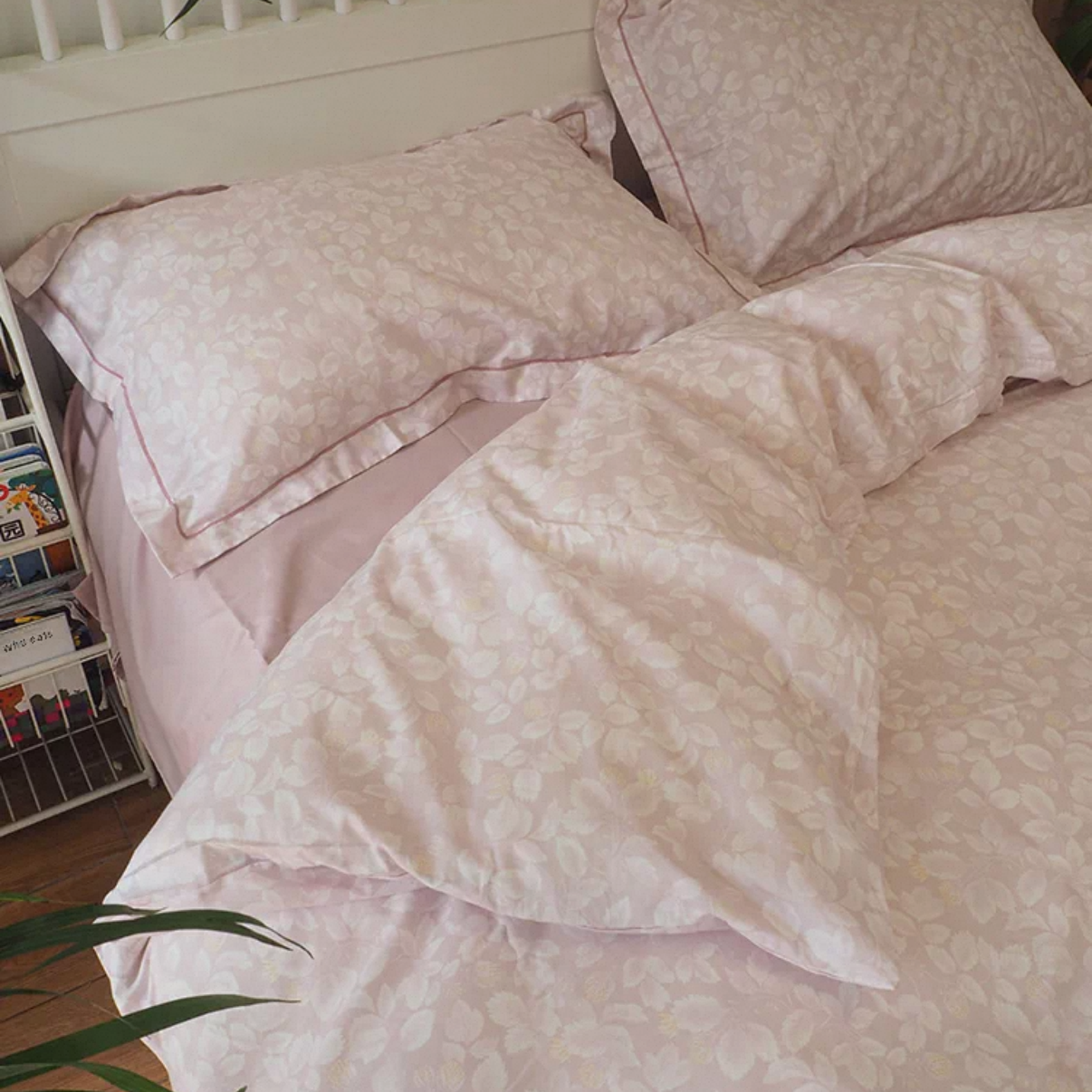 Plan Twill Aircotton™ 4-in-1 Quilt Cover Set
