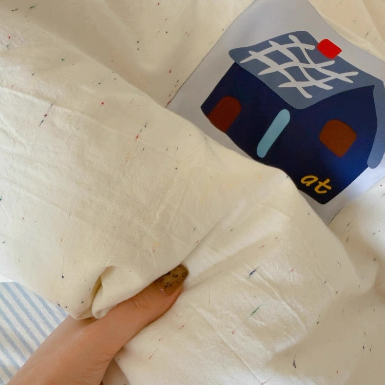 Sea Salt Milk Aircotton™ 4-in-1 Quilt Cover Set