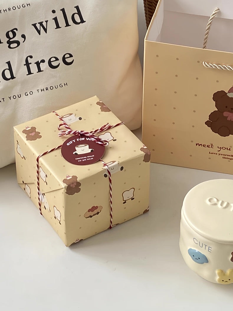 Cute Dessert Bear Gift Mug