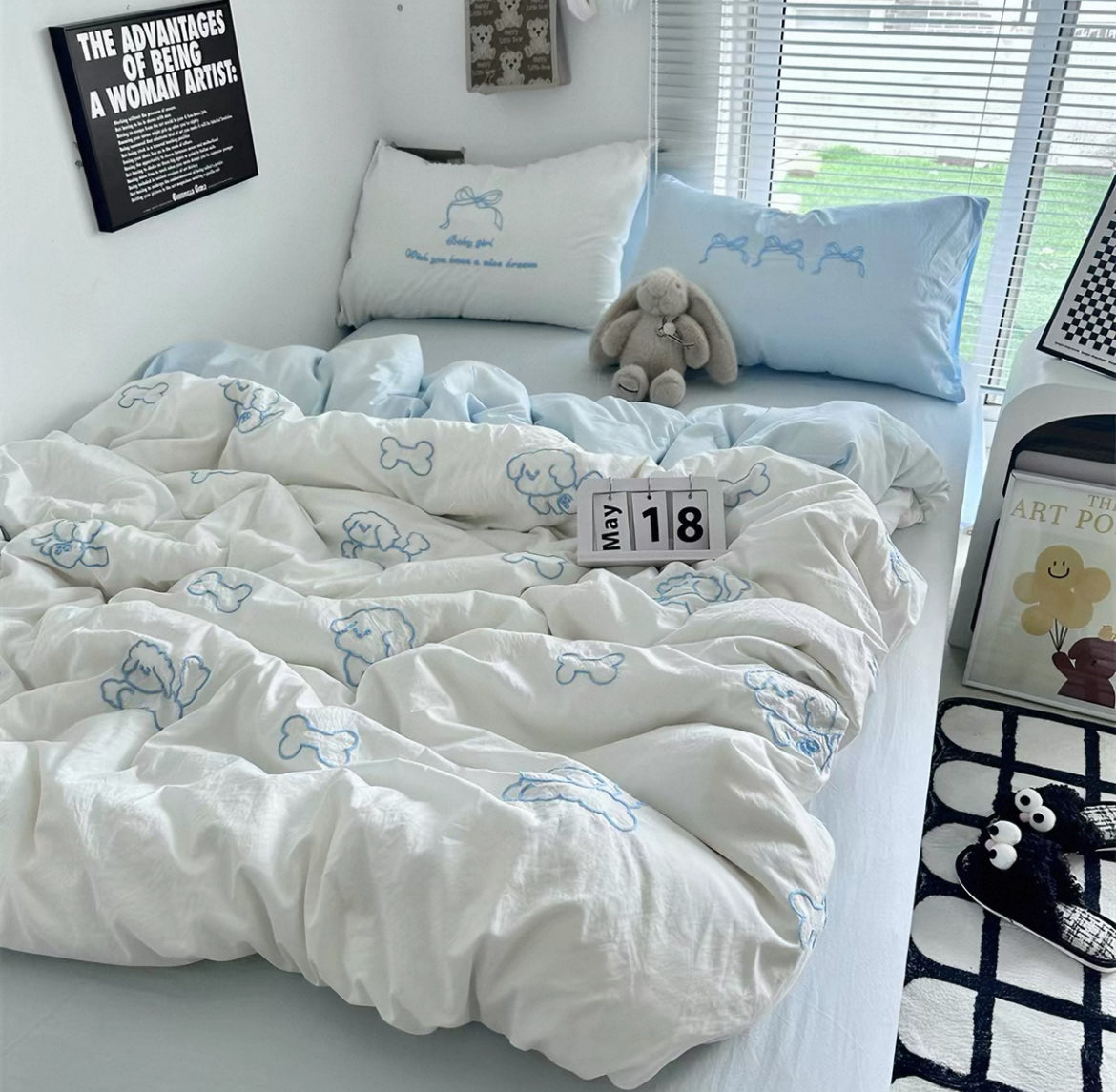 Frozen Dog Aircotton™ 4-in-1 Quilt Cover Set