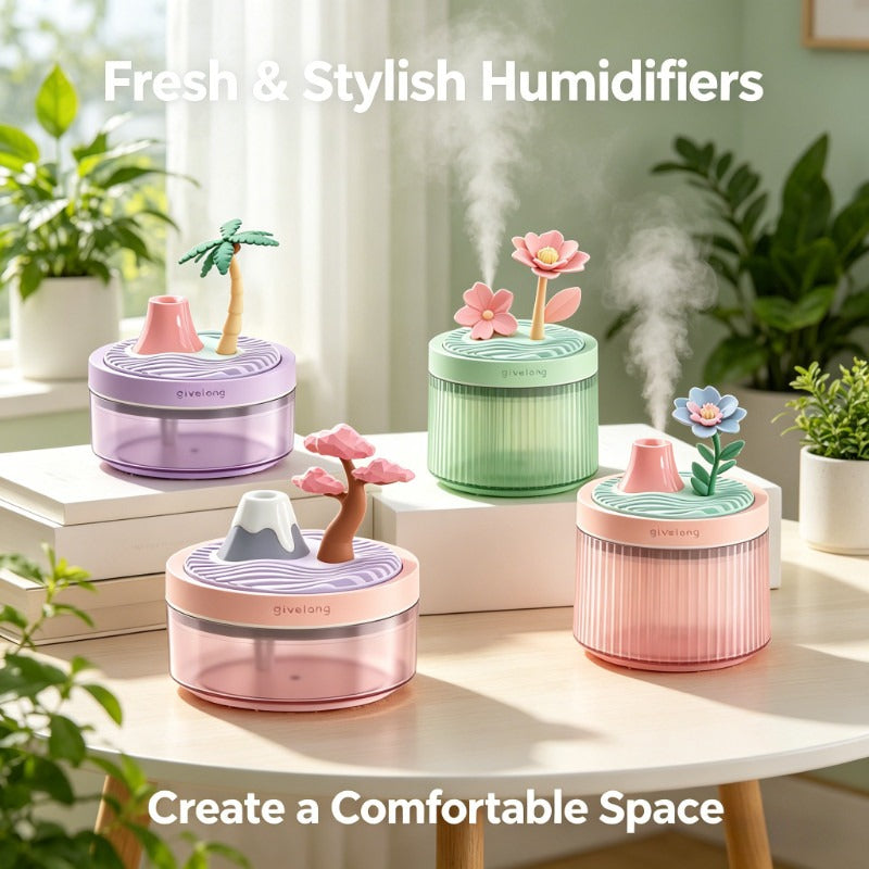 Pine Sanctuary Landscape Humidifier & Night Light