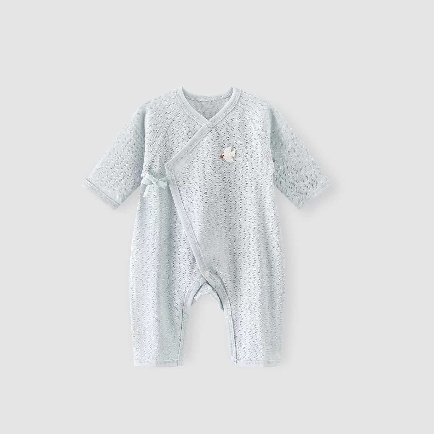 CozyBear Organic Cotton Newborn Baby Romper