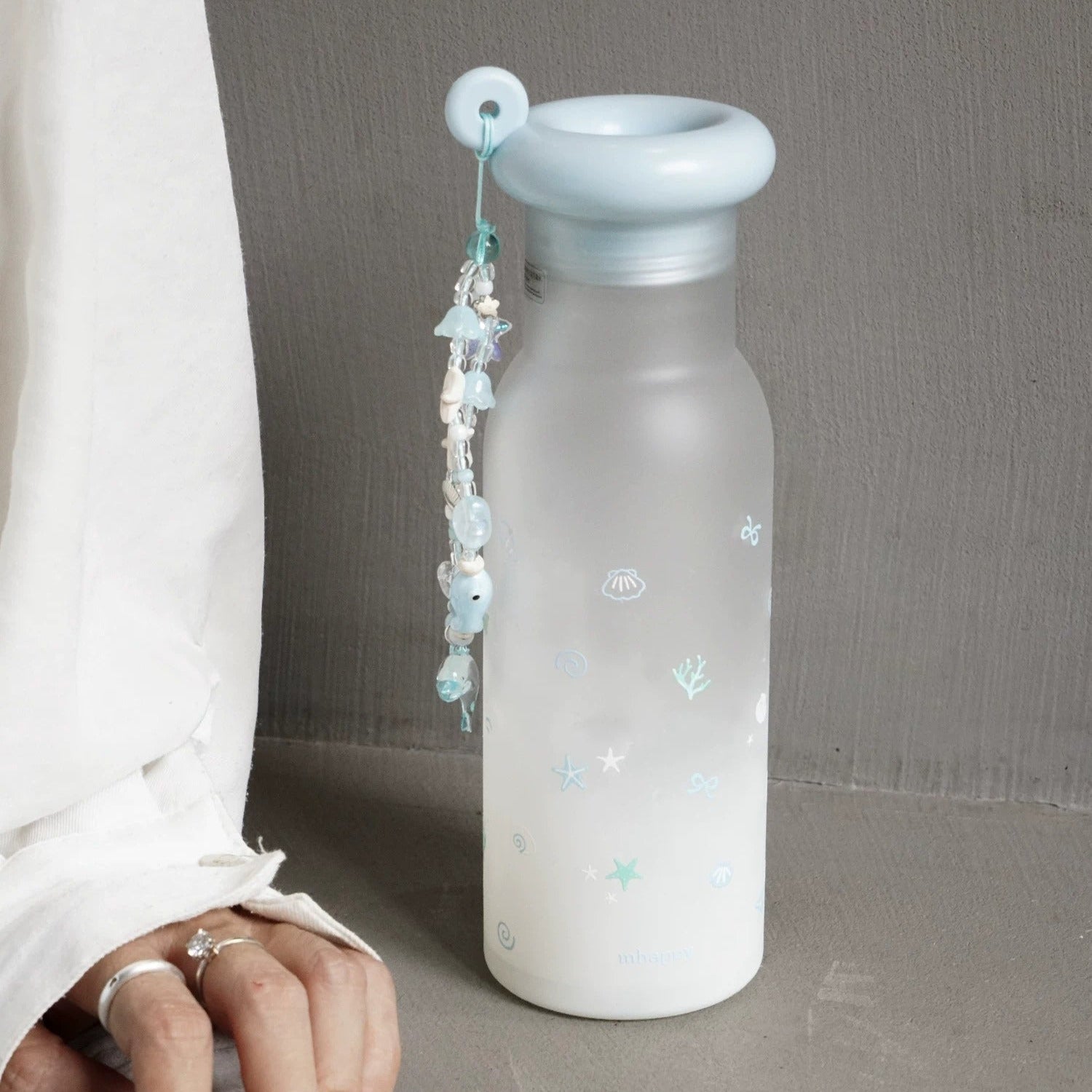 Ocean Breeze Frosted Water Bottle