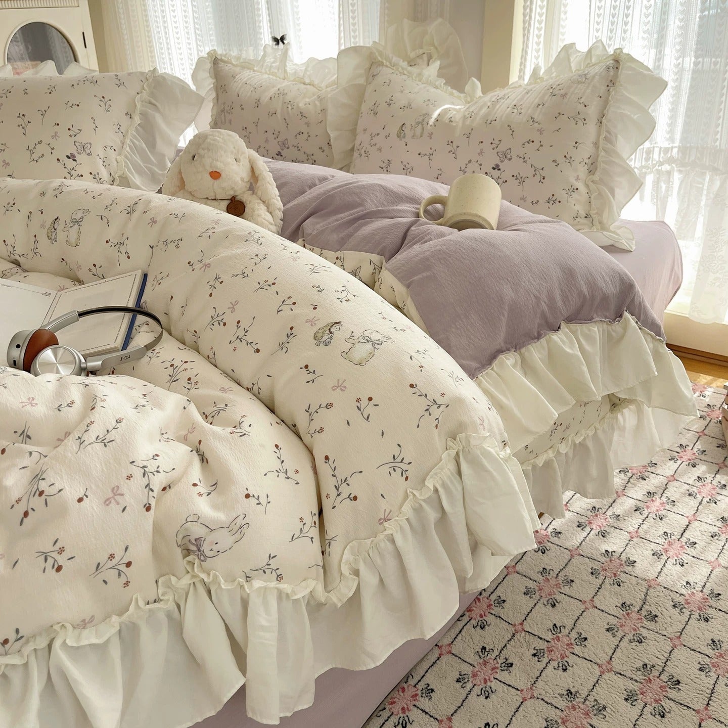 Vineyard Aircotton™ 4-in-1 Quilt Cover Set