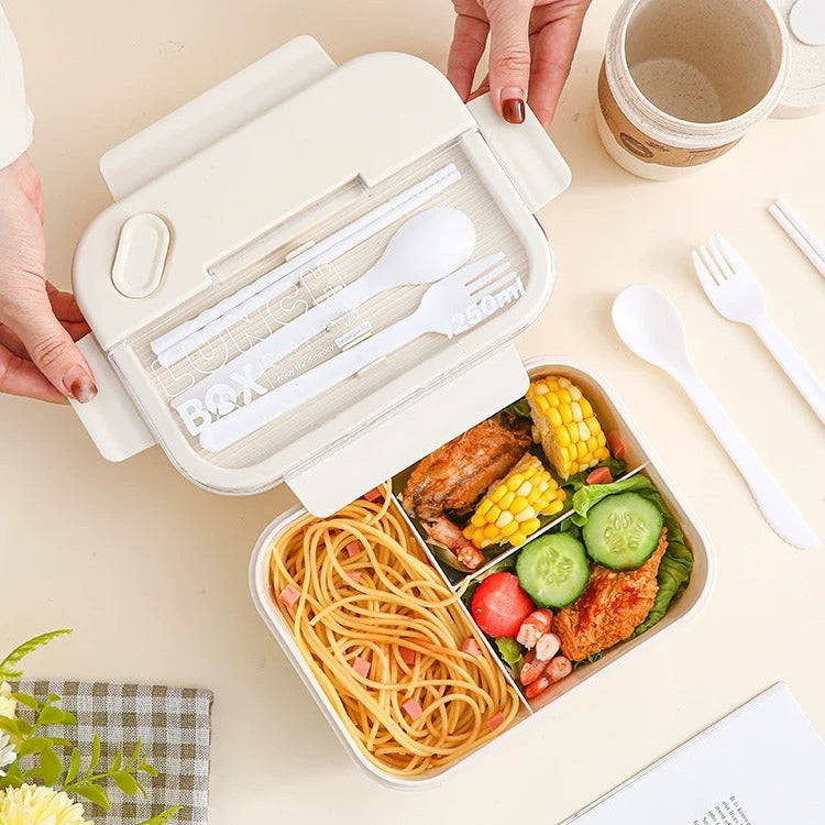 Bento Box with Cutlery Set