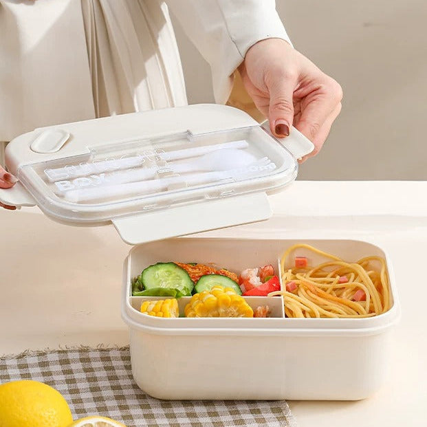 Bento Box with Cutlery Set