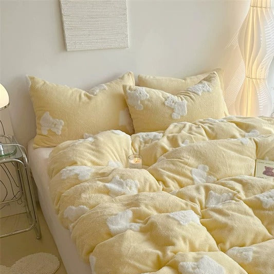 Baa Baa Sheep FloatFleece™ 4-in-1 Quilt Cover Set