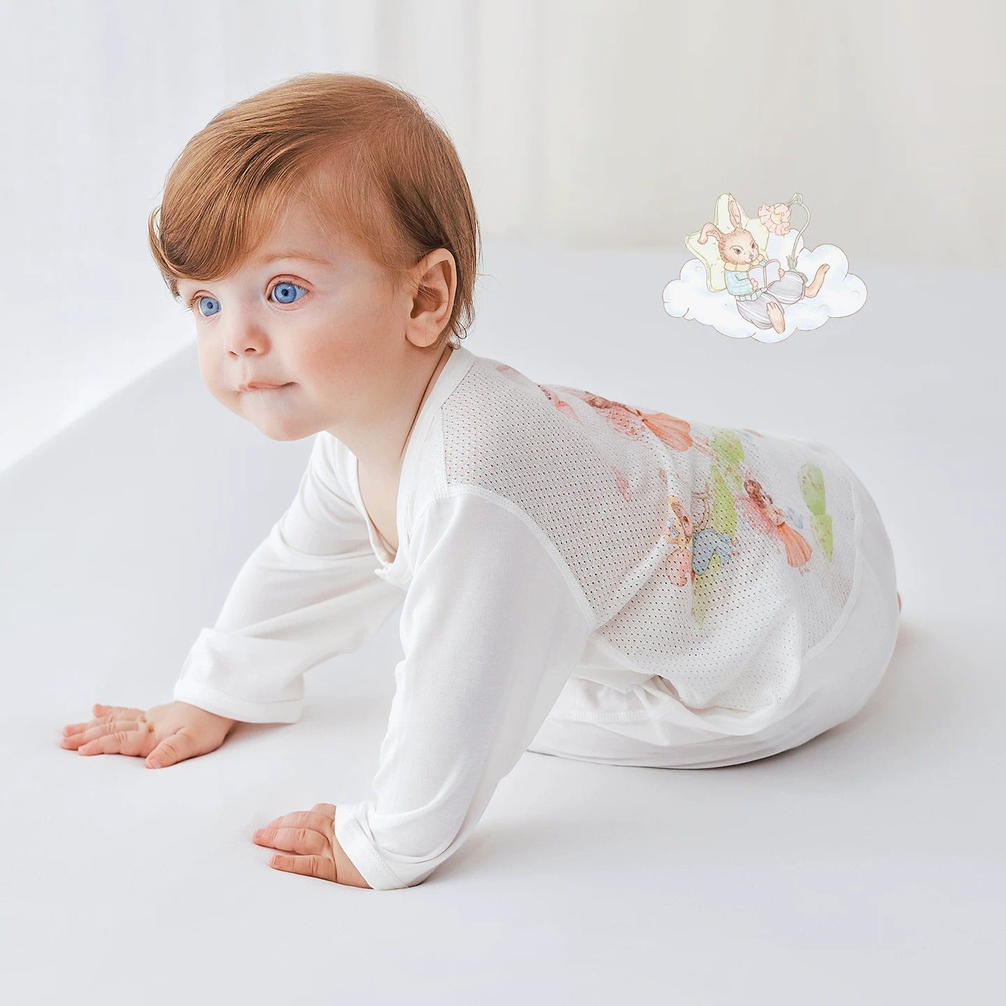 Cloud-Soft Breathable Baby Onesie
