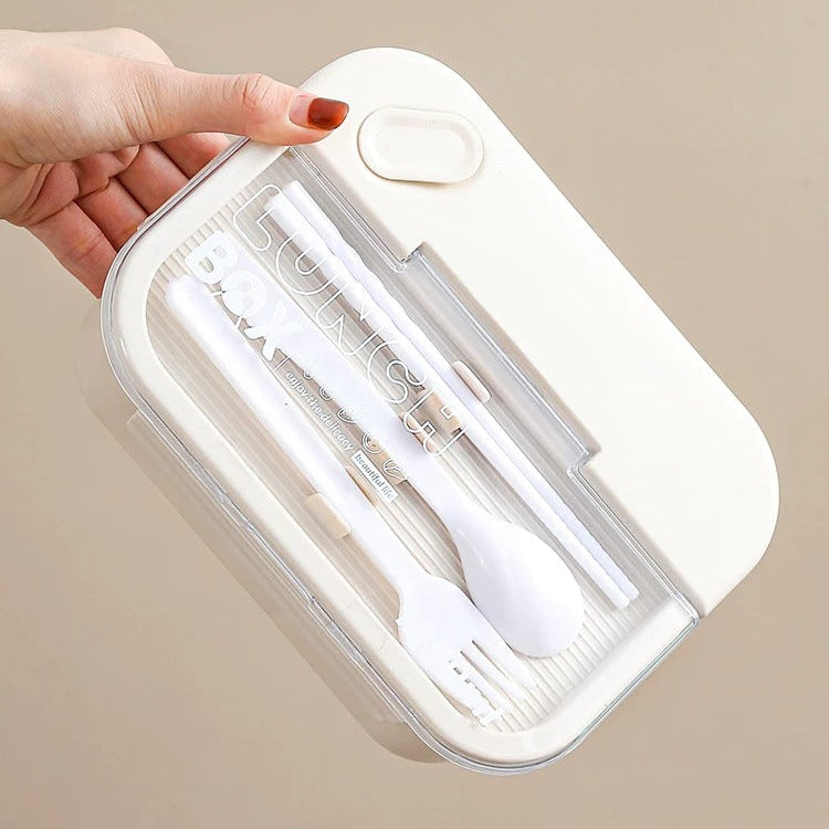 Bento Box with Cutlery Set
