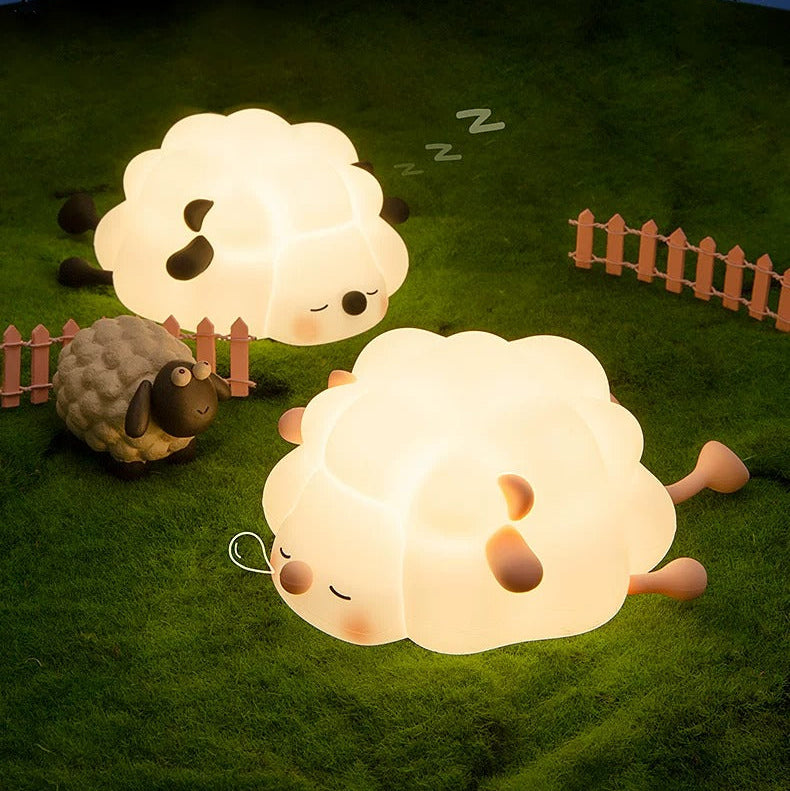 Woolly Glow Silicone Sheep Night Light